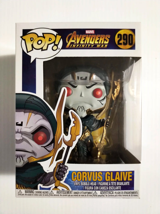 Corvus Glaive Funko pop #290 Avengers Infinity War Marvel