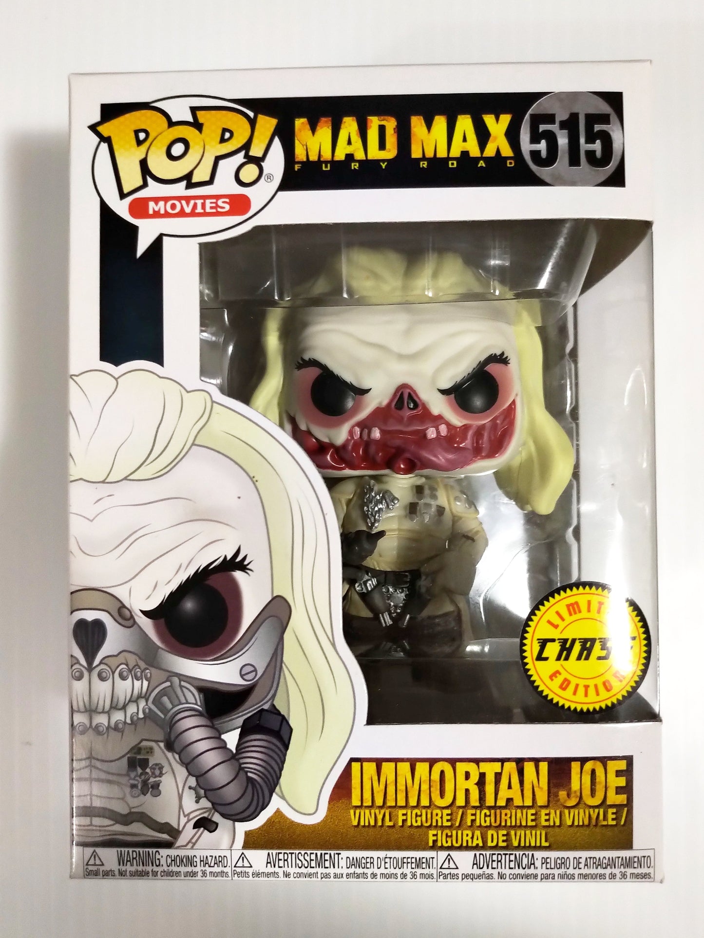 Immortan Joe Funko Pop #515 Chase Limited Edition Mad Max Fury Road