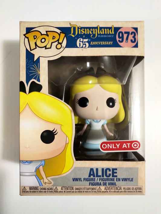 Alice Funko Pop #973 Target Exclusive Disneyland Resort 65th Anniversary Disney