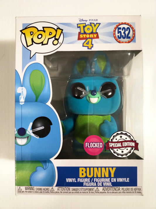 Bunny Funko Pop #532 Flocked Special Edition Toy Story 4 Disney Pixar