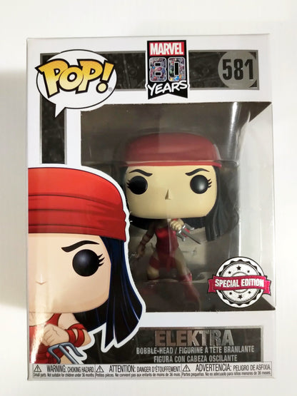 Elektra Funko Pop #581 Special Edition 80 Years Marvel