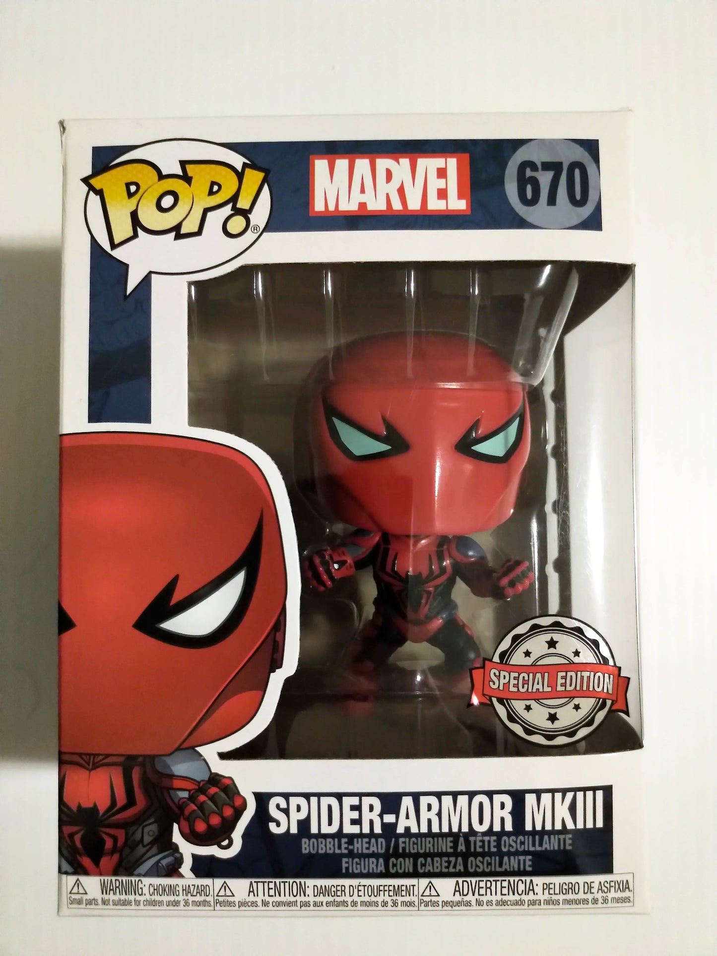 Spider-Armor MKIII Funko Pop #670 Marvel