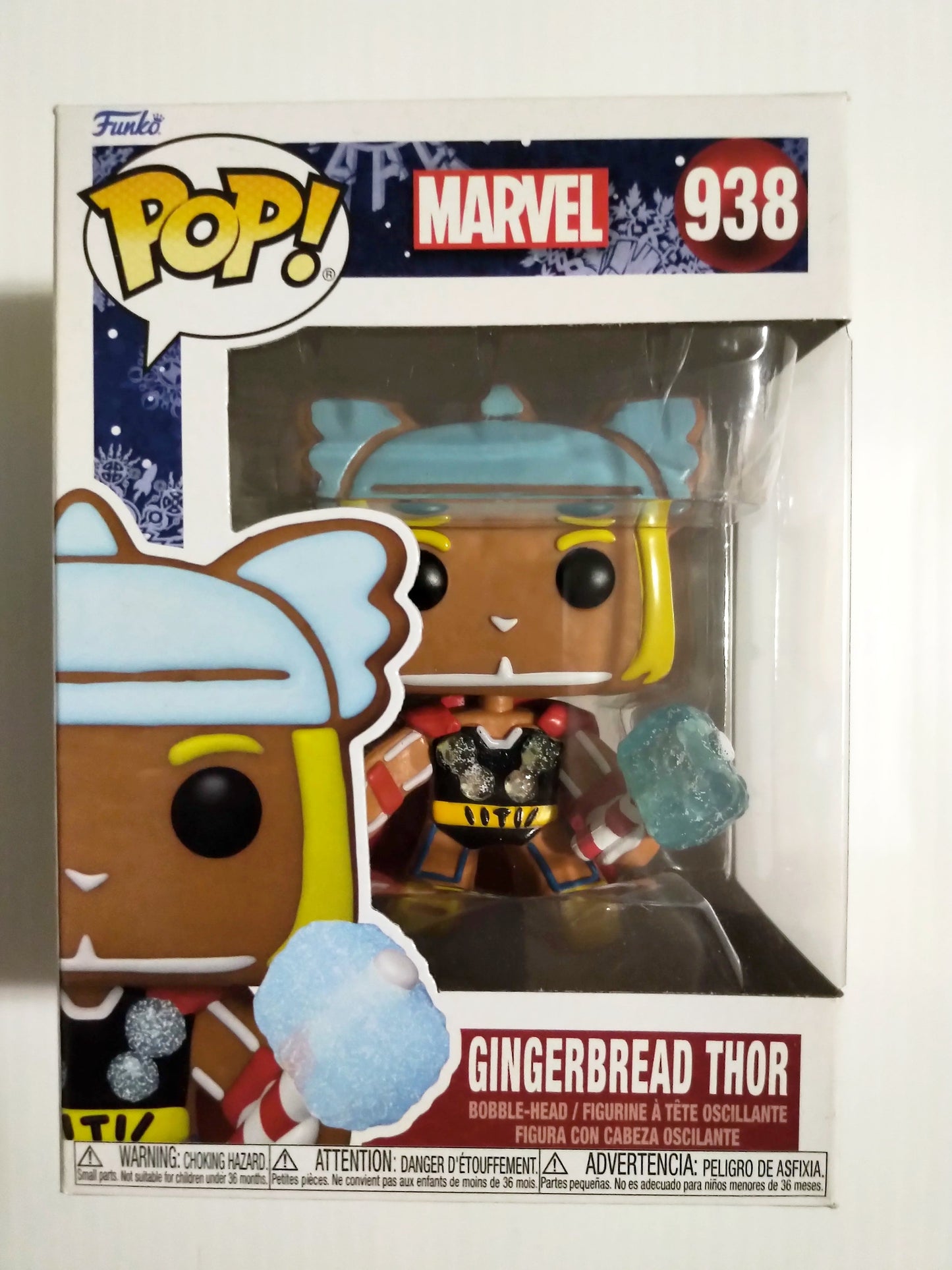 Gingerbread (Christmas) Thor Funko Pop #938 Marvel