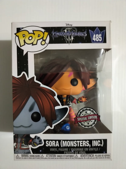 Sora (Monsters, Inc.) (Orange) Funko Pop #485 Special Edition Kingdom Hearts