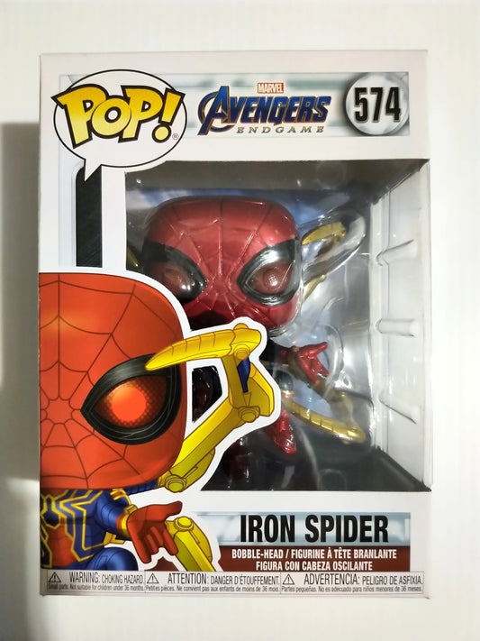 Iron Spider Funko Pop #574 Avengers Endgame Marvel