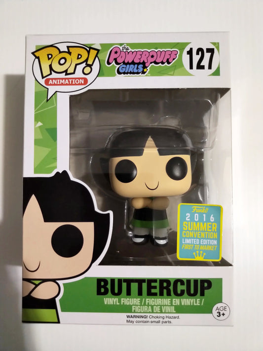 Buttercup Funko Pop #127 2016 Summer Convention Limited Edition The Powerpuff Girls