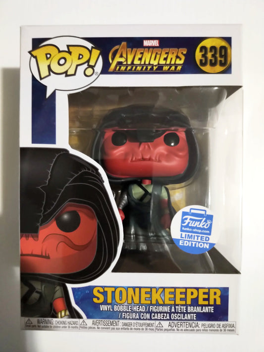 Stonekeeper Funko Pop #339 Funko Limited Edition Avengers Infinity War Marvel