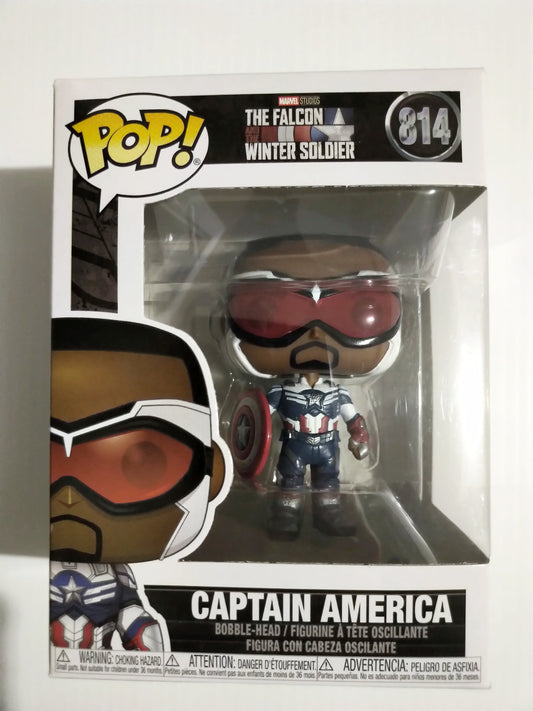 Captain America Funko Pop #814 The Falcon and the Winter Soldier Marvel
