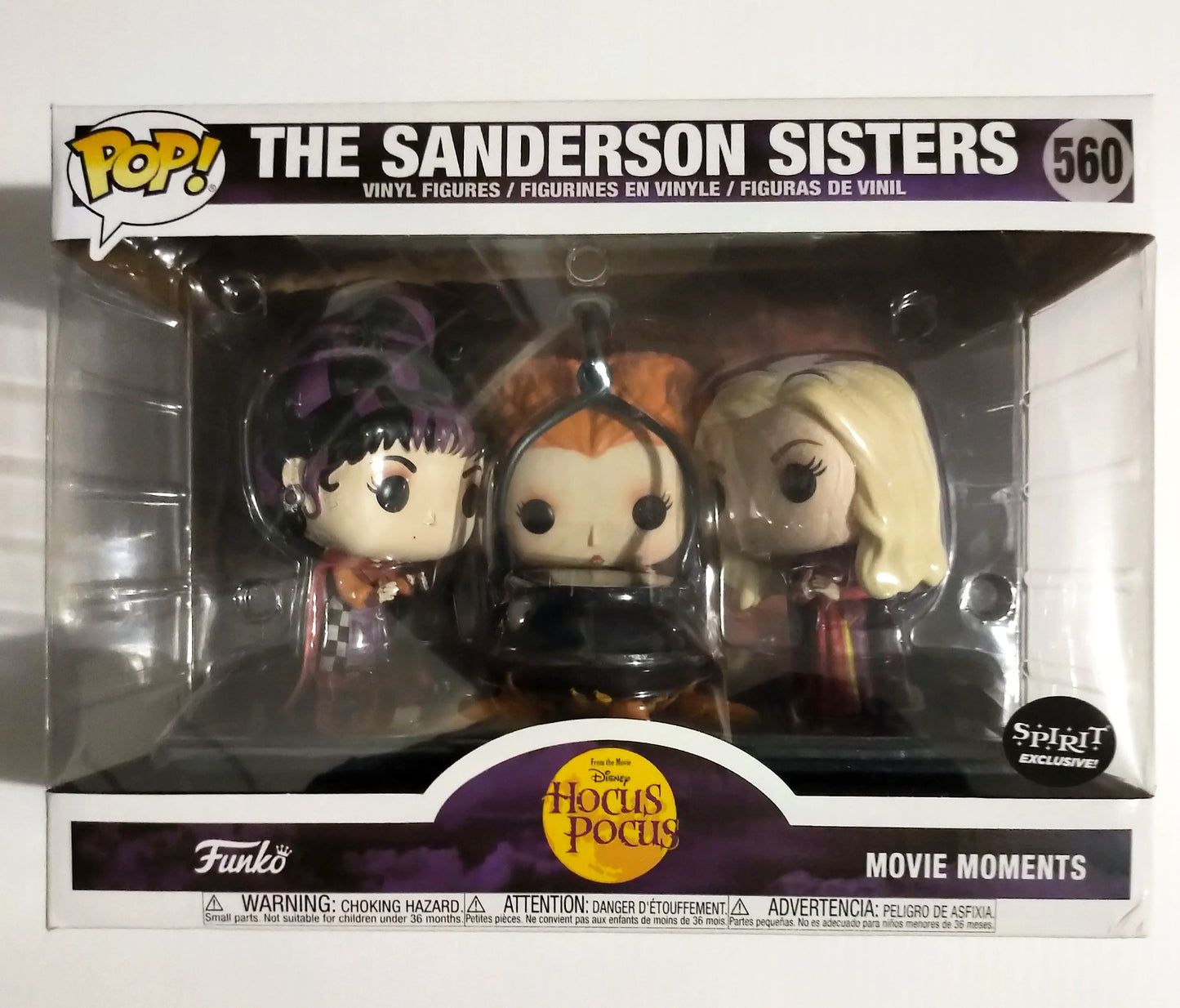 The Sanderson Sisters Funko Pop #560 Spirit Exclusive Hocus Pocus Disney