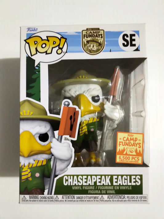 Chaseapeak Eagles Funko Pop SE Camp Fundays 6500 Pieces