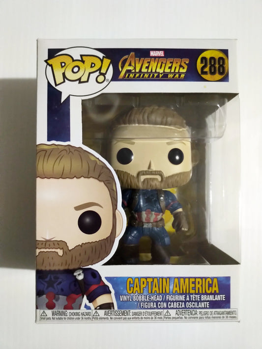 Captain America Funko Pop #288 Avengers Infinity War Marvel