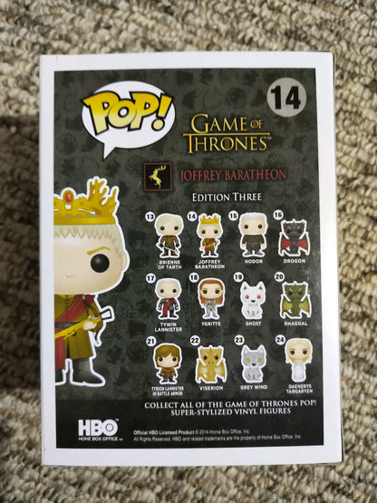 Joffrey Baratheon Funko Pop #14 Game of Thrones