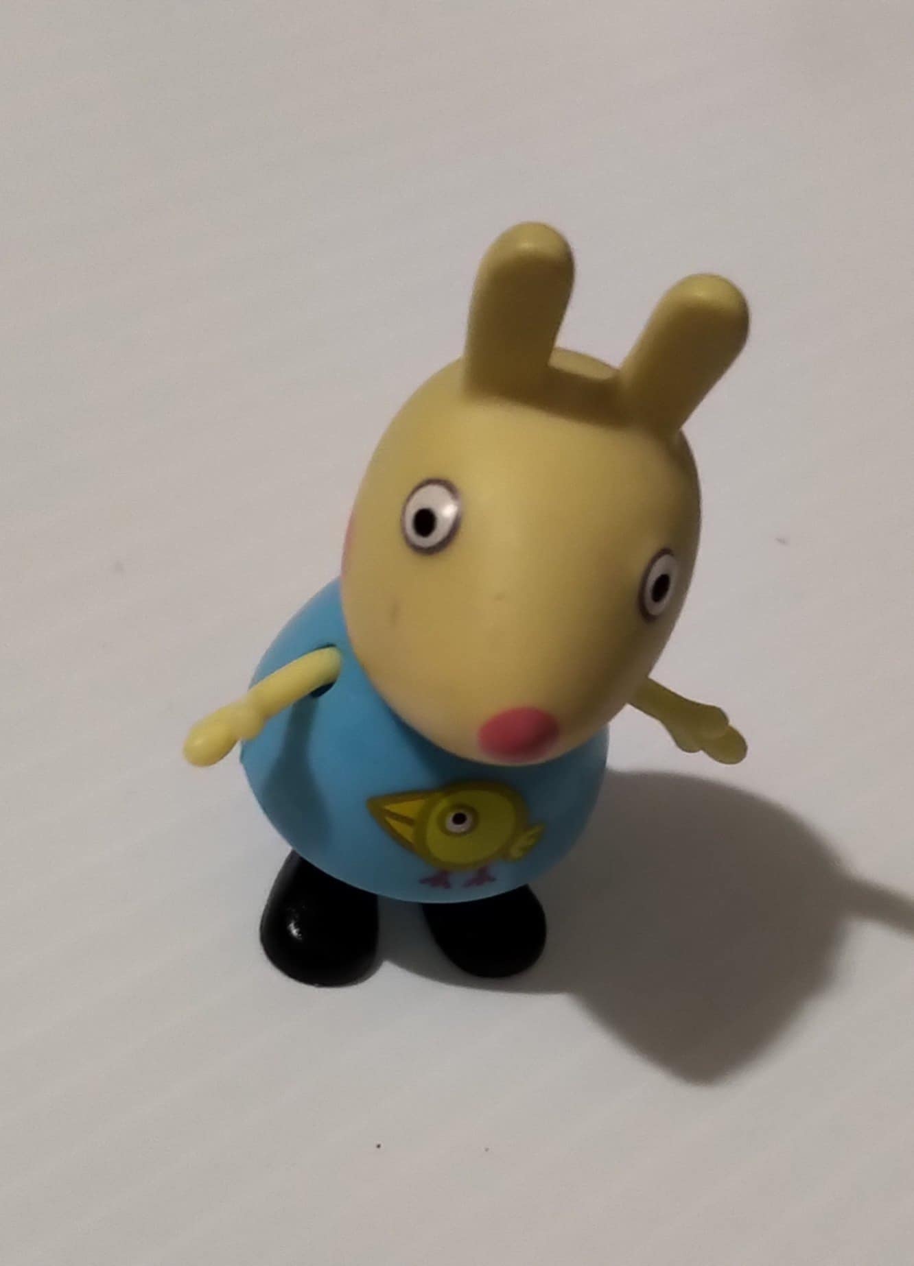 Rebecca Rabbit Blue Dress Baby Chick Peppa Pig 2003 Jazwares 2.75" Figure Replacement Toy