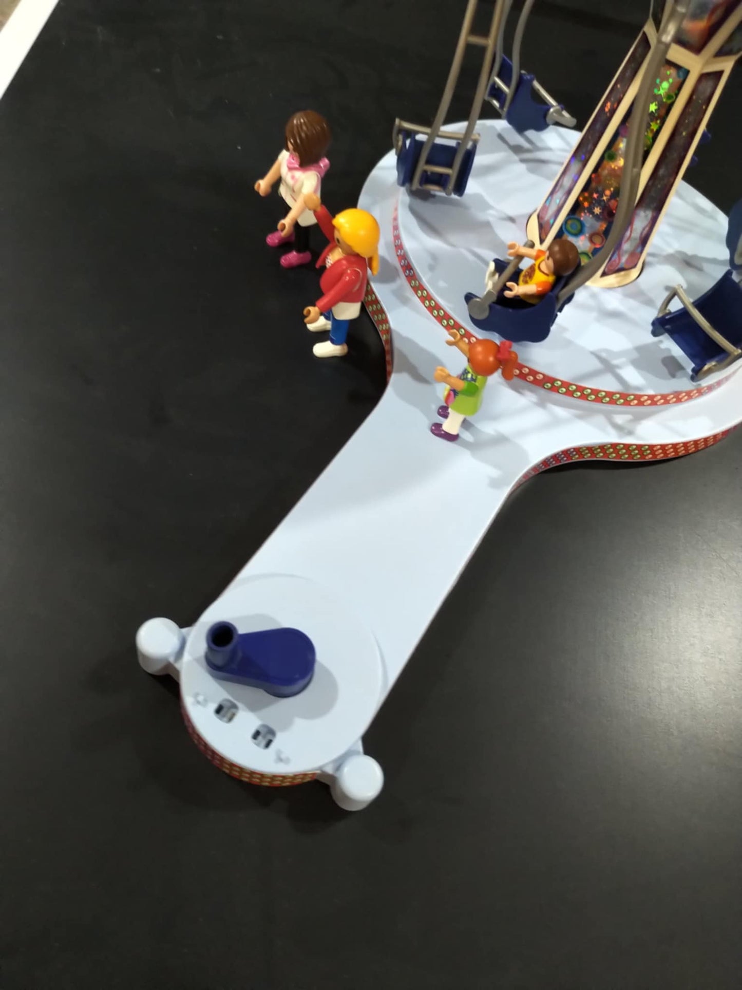 Playmobil Summer Fun 5548 Flying Swings Set Carnival Carousel (No Box)