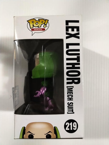 Lex Luthor (Mech Suit) Funko Pop #219 SC Super Heroes Superman DC Exclusive