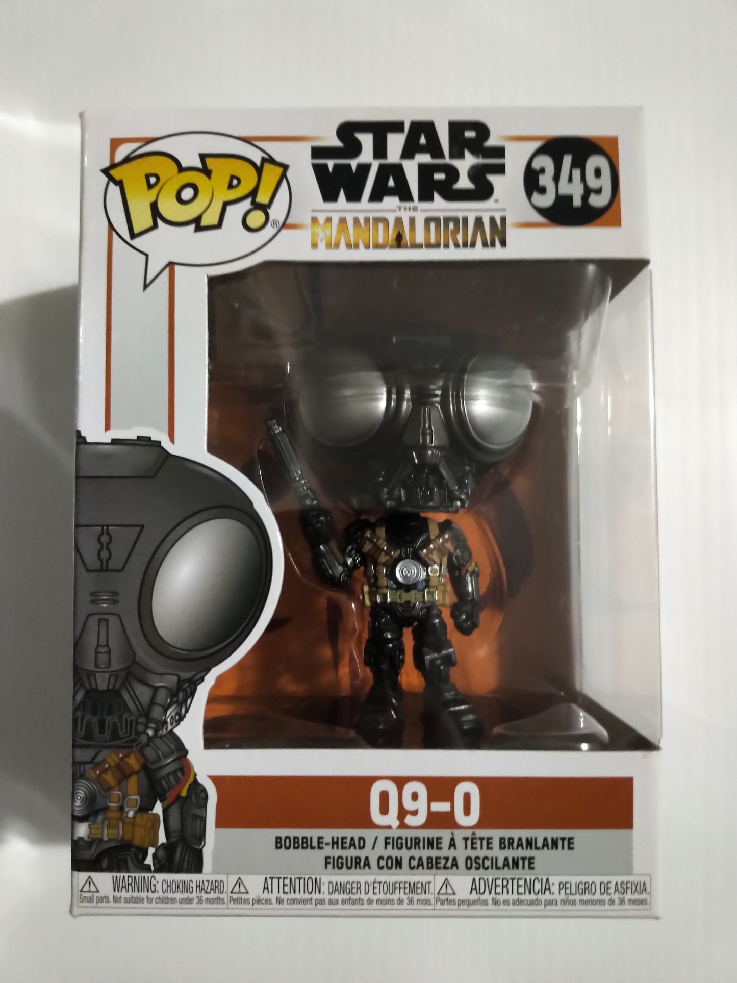 Q9-0 Funko Pop #349 Star Wars Mandalorian