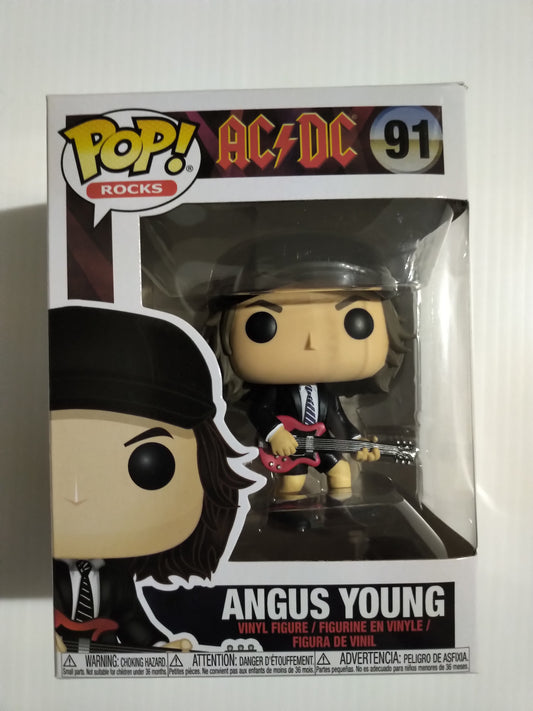 Angus Young Funko Pop Rocks #91 AC DC
