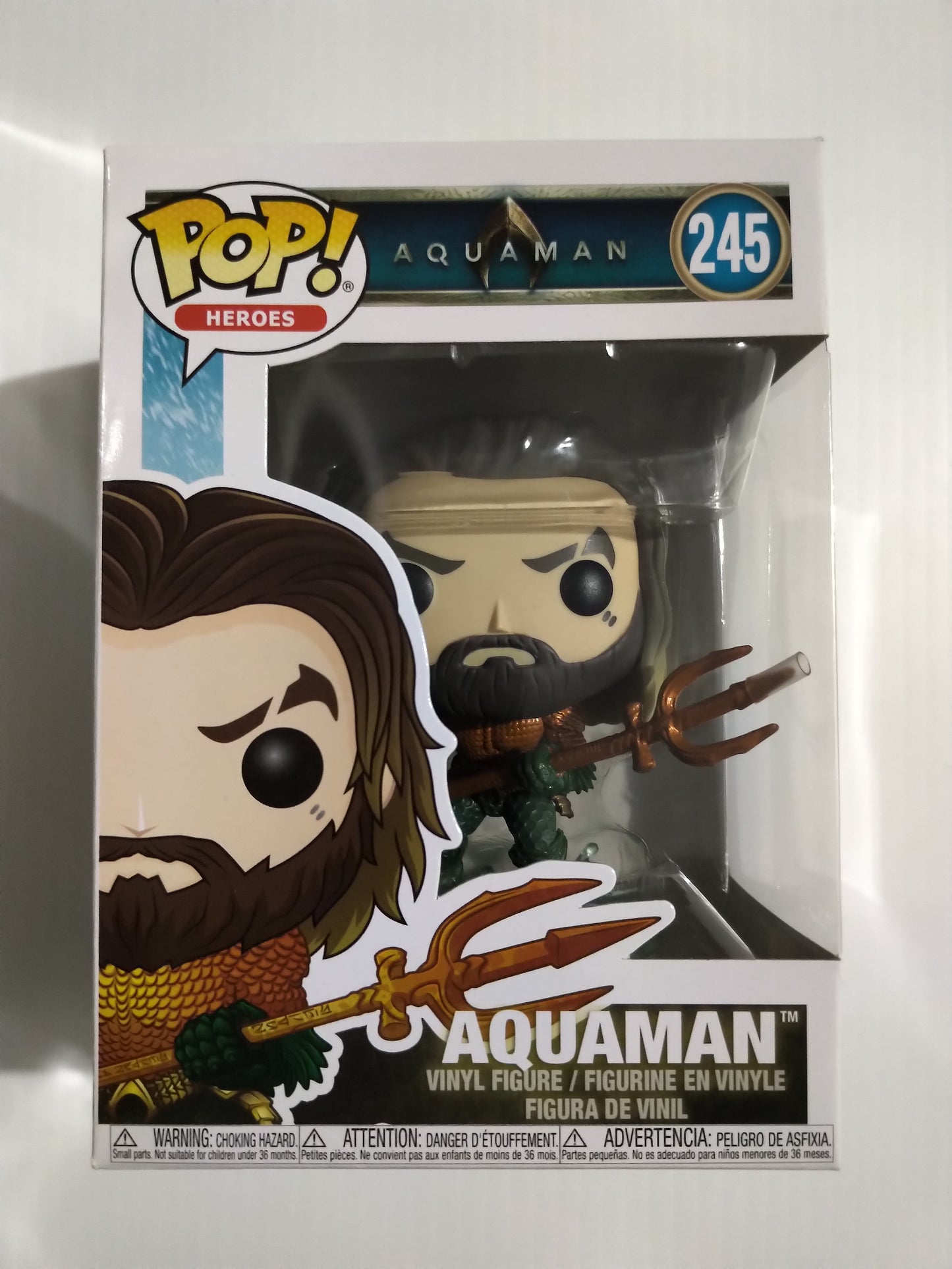 Aquaman Funko Pop #245 Aquaman DC