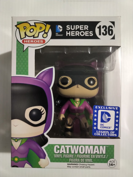 Catwoman Funko Pop #136 Legion of Collectors Exclusive DC Super Heroes