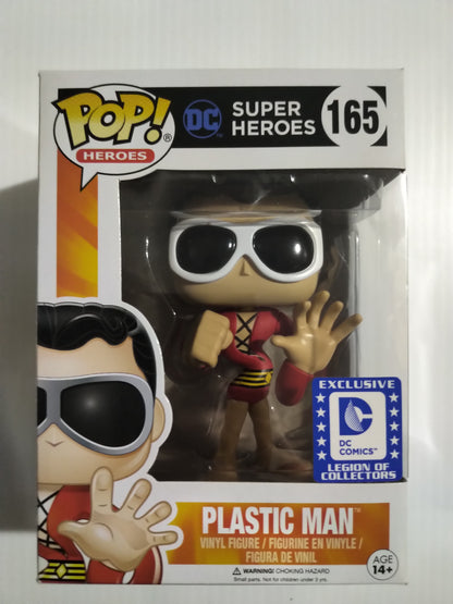 Plastic Man Funko Pop #165 Legion of Collectors Exclusive DC Super Heroes