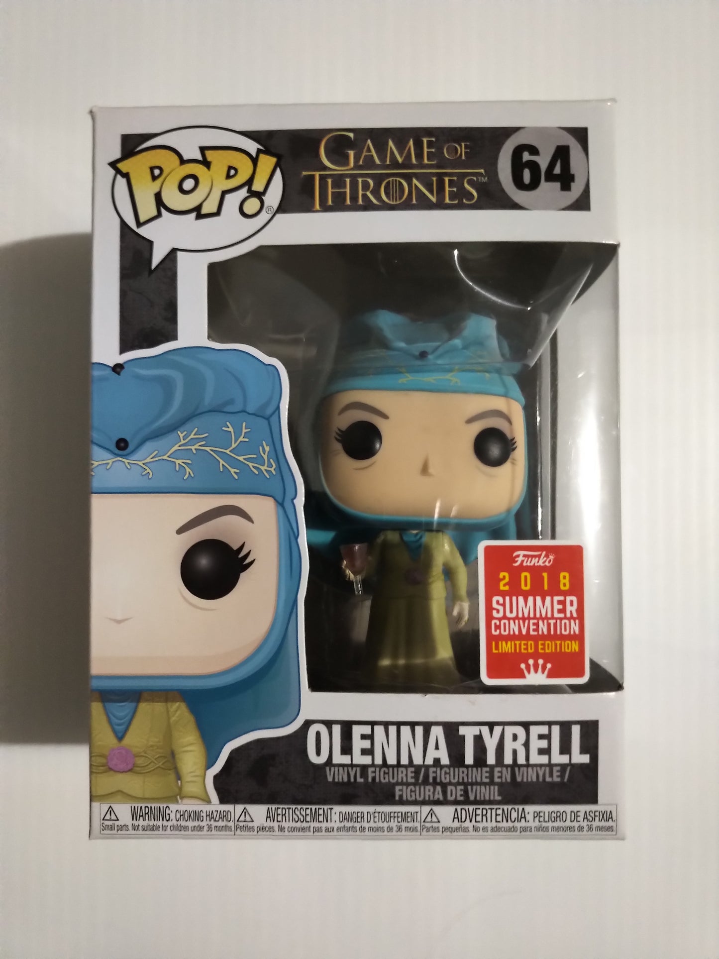 Olenna Tyrell Funko Pop #64 2018 Summer Convention Limited Edition Game of Thrones