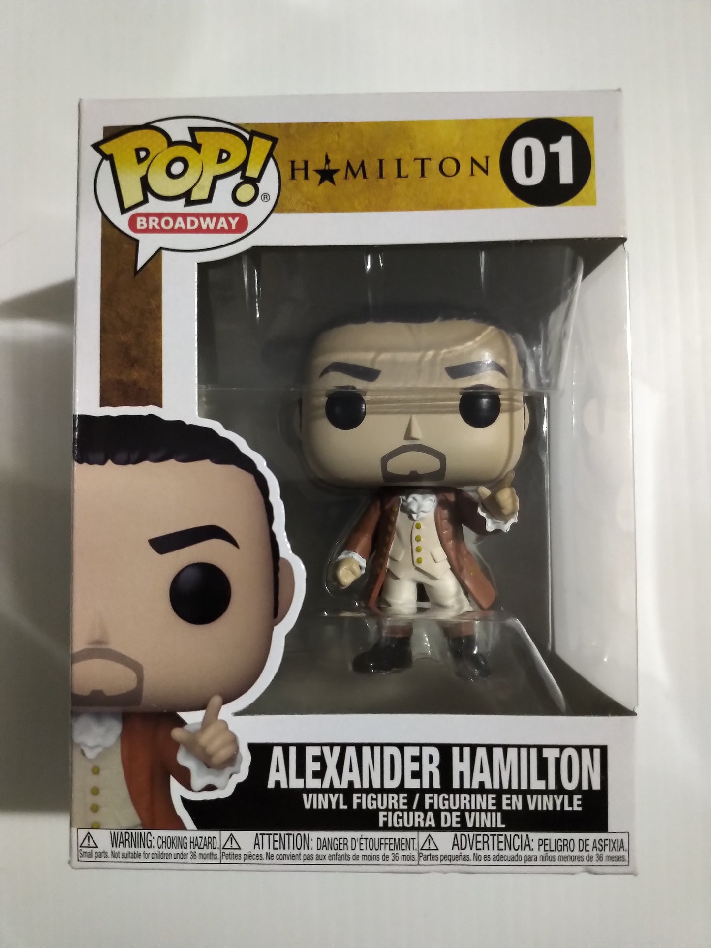 Alexander Hamilton Funko Pop #01 Hamilton the Musical